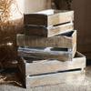 Gentille RusticReach Rectangular Solid Wood Crates view 1