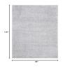 SAFAVIEH Area Rug 8x10 - August Shag Collection - Large - Silver, Solid Pattern, Non-Shedding & Easy Cleaning, Plush Thick Pile, Ideal for Living Room, Bedroom, Dining Space (AUG900G) view 2