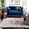 SAFAVIEH Area Rug 8x10 - Madison Collection - Large - Beige & Black, Boho Chic Medallion Distressed Design, Non-Shedding & Easy Cleaning, Ideal for Living Room, Bedroom, Dining Space (MAD447B) view 3
