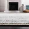 SAFAVIEH Area Rug 8x10 - Evoke Collection - Large - Grey & Blue, Oriental Medallion Distressed Non-Shedding & Easy Cleaning, Ideal for Living Room, Bedroom, Office, Dining Space (EVK250F) view 3