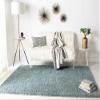 SAFAVIEH Area Rug 8x10 - August Shag Collection - Large - Aqua, Solid Pattern, Non-Shedding & Easy Cleaning, Plush Thick Pile, Ideal for Living Room, Bedroom, Dining Space (AUG900J) view 4