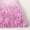 SAFAVIEH Area Rug 8x10 - August Shag Collection - Large - Pink, Solid Pattern, Non-Shedding & Easy Cleaning, Plush Thick Pile, Ideal for Living Room, Bedroom, Dining Space (AUG900X) view 4