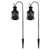 LumaBase Metal Lantern with Shepherd's Hook - Set of 2 view 1