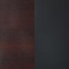EMMA + OLIVER 30"x42" Rectangular Black/Mahogany Reversible Laminate Table Top view 2