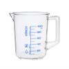 EISCO Measuring Jug, 100ml - TPX Plastic Printed Graduations Chemical Resistant, Autoclavable Short Form Handle with Thumb Grip- Eisco Labs view 1