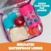 Premium Insulated Lunch Box for Girls- Built to Last W/Solid Metal Frame view 2