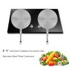 Induction Hob Heat Diffuser, fosa Stainless Steel Simmer Pan Mat Hob Tagine, Gas Electric Cookers for Gas/Electric/Induction Cooker Household Supply (24cm) view 2