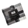 Acrylic Throw ? Oversized Vintage Look Woven Acrylic Faux Cashmere-Feel Plaid Throw ? Breathable and Machine Washable by BH (Phantom Plaid) view 2