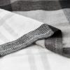 Acrylic Throw ? Oversized Vintage Look Woven Acrylic Faux Cashmere-Feel Plaid Throw ? Breathable and Machine Washable by BH (Phantom Plaid) view 3