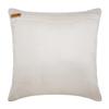 The HomeCentric Throw Pillow Case, Trellis Throw Pillow Cover Accent Couch Sofa Bed Pillow Case 14x14 inch (35x35 cm) Ivory Silk Pillow Cover Bead Embroidered, Ivory Pillow - Trellis Cafe Runway view 3