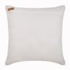 The HomeCentric Decorative Throw Pillow Cover Accent Couch Sofa Bed Pillow Case 14x14 inch (35x35 cm) Ivory Linen Pillow Cover Bead Embroidered, Ivory Pillow Cover, Contemporary, Oriental - Swadika view 3