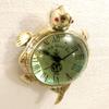 Antique Maritime Tortoise Style Shiny Brass Finish Globe Desk Clock Wall Hanging Office Decor view 3
