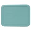 Pyrex Bundle - 12 Items: (3) 7210-PC 3-Cup Turquoise Lids, (3) 7201-PC 4-Cup Purple Lids, (3) 7200-PC 2-Cup Lawn Green Lids, (3) 7202-PC 1-Cup Dark Blue Lids Made in the USA view 2