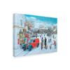 Trademark Fine Art ALI46042-C3547GG A A Village Christmas by Trevor Mitchell, 35x47, view 2