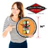 Bowling Open 24 Hours LED Wall Clock, Retro/Vintage, Lighted, 14 inch view 3