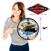 1979 Chevy Trucks Built to Stay Tough LED Wall Clock, Retro/Vintage, Lighted, 14 inch view 3