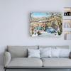 Trademark Fine Art ALI45994-C1419GG Home For Christmas by Trevor Mitchell, 14x19, view 3