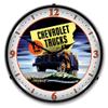 1949 Chevrolet Truck LED Wall Clock, Retro/Vintage, Lighted, 14 inch view 1