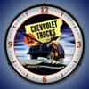 1949 Chevrolet Truck LED Wall Clock, Retro/Vintage, Lighted, 14 inch view 2