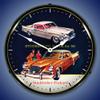 1958 Studebaker Hawk LED Wall Clock, Retro/Vintage, Lighted, 14 inch view 2