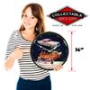 1958 Studebaker Hawk LED Wall Clock, Retro/Vintage, Lighted, 14 inch view 3