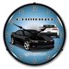 2014 Camaro SS Black LED Wall Clock, Retro/Vintage, Lighted, 14 inch view 1