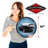 2014 Camaro SS Black LED Wall Clock, Retro/Vintage, Lighted, 14 inch view 3