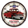 1956 Chevrolet Task Force Trucks LED Wall Clock, Retro/Vintage, Lighted, 14 inch view 1