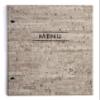Lacor Tomasso Collection Menu Holder Made of Imitation Leather with Exterior Screw, Heat-Sealed in Black, 23 x 32 cm (A4)