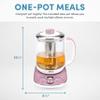 16-In-1 Nutri-Water Kettle, Green Tea, Fruit Tea, Flower Tea, Asian Traditional Recipes view 4