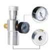 Beer Keg Charger CO2 Dispenser - Includes Keg Regulator 0-30 PSI, 3/8" Thread Adapter, Gas Ball Lock Quick Disconnect for Homebrewing view 2