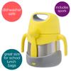 b.Box Insulated Food Jar with Spork for Toddlers | Easy Open Container for Toddlers | Stainless Steel, 5hrs + of Perfect temperatures | Dishwasher Safe, BPA Free (Lemon Sherbet, 11 oz) view 4