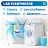 Dry & Dry Premium Moisture Absorbers Dehumidifiers for Home, Basement, Bedroom, Small Dehumidifiers - Blue & White (8 Pack) 14 ounce view 4
