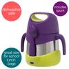 b.Box Insulated Food Jar with Spork for Toddlers | Easy Open Container for Toddlers | Stainless Steel, 5hrs + of Perfect temperatures | Dishwasher Safe, BPA Free (Passion Splash, 11 oz) view 4