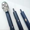 Mahira Nautical Solid Brass Unique Knob Skull Head Walking Stick Cane Victorian Wooden Cane A view 2