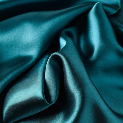 HR Luxury Linen Super Soft Satin 5-Piece (1 Comforter, 1 Flat Sheet, 1 Fitted Sheet & 2 Pillowcovers) Sheet Set 15 inches deep with Vibrant Color (Teal, Twin XL)
