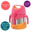 b.Box Insulated Food Jar with Spork for Toddlers | Easy Open Container for Toddlers | Stainless Steel, 5hrs + of Perfect temperatures | Dishwasher Safe, BPA Free (Strawberry Shake, 11 oz) view 4