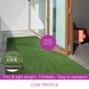 iCustomRug Synthetic Grass Rug  4 x 8ft Lawn Green Turf Carpet for Patios, Yards, Boats, Camping  Indoor/Outdoor Use view 4