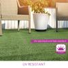 iCustomRug Synthetic Grass Rug  4 x 10ft Lawn Green Turf Carpet for Patios, Yards, Boats, Camping  Indoor/Outdoor Use view 3