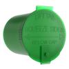 Dragon Chewer 6 Dram Pop Top Bottles - Small Storage Containers - 300 pcs (Green) view 4