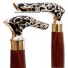 Mahira Nautical Vintage Designer Brass Handle Wooden Walking Cane Stick Handmade view 2