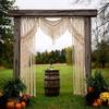 Bohemian Macrame Wedding Backdrop Decor Boho Chic Macrame Wall Hanging Style Macrame Tapestry Macrame Curtain & Macrame Arch 185 Cm X 215 Cm view 1
