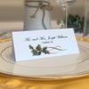 Christmas and Holiday Holly Swirl Place Cards, Set of 150, Pre-cut and Scored - Wedding, Party, Dinner, and Special Events - Made in the USA view 1