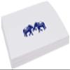 Indian Elephants Place Cards, Navy (Choose Color), Set of 150, Pre-cut and Scored - Wedding, Party, Dinner, and Special Events - Made in the USA view 4