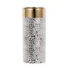 A&B Home Vase, Matte Gold, Matte Black view 1
