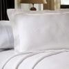 BNM Oversized Geometric Fret Design Matelasse Cotton Bedspread, Jacquard Weave, Soft, All-Season, Cozy, Lightweight, Perfect for Master or Guest Bedroom, Matching Pillow Shams, Full, White view 4
