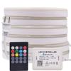 XUNATA LED Neon Light, Bluetooth Remote Control LED Rope Light, AC 110-130V RGB Dimmable Waterproof 5050 60 LED/m Light Strip for Commercial Building, Outdoor Lighting(33ft/10m) view 1