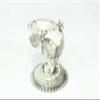 Rajasthan Gems Sterling Silver 925 Oil lamp Diya Deepak Religious Temple Peacock Bird 125 Gr view 2