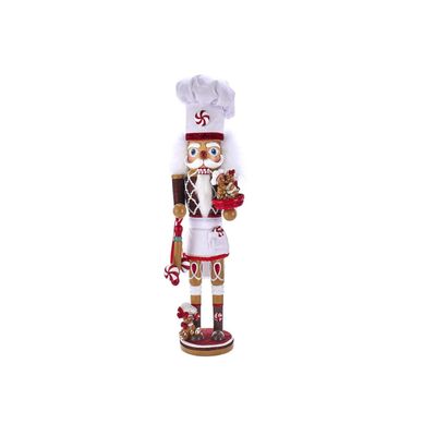 Kurt Adler 15.5-Inch Hollywood Gingerbread Chef Nutcracker