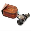 Mahira Nautical Antiqued Brass with Leather Case A view 2